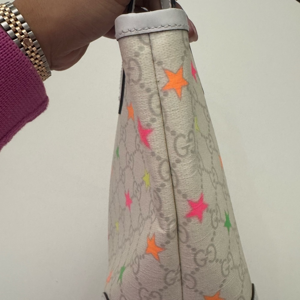 Gucci Star Pattern Tote Bag with pouch - Picture 11 of 12